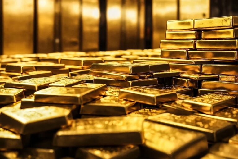 Giá Vàng thế giới rơi mạnh hơn 2% trước áp lực lợi suất và đồng USD tăng vọt